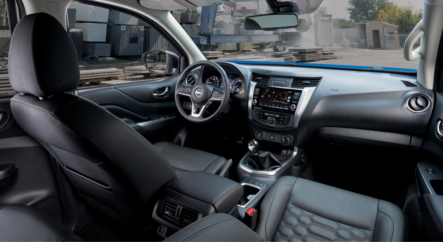 Interior View of Nissan LE Cabin