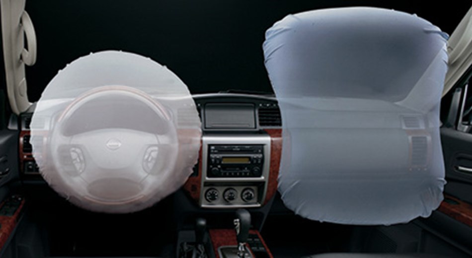 DUAL FRONT AIRBAG SRS-Vehicle Feature Image